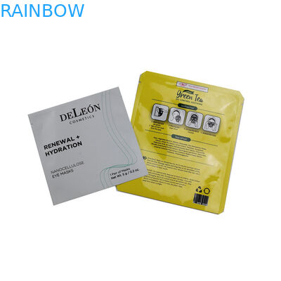 Das Aluminiumfolie-wiederversiegelbare Verpacken sackt Gesichtsmaske-Verpackung Matts/glattes End-Plastik kosmetische ein