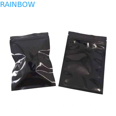 Kindersicherer Folien-Ausgangs-Plastikbeutel, die Reißverschluss kundengebundenen Entwurf für Plätzchen verpacken