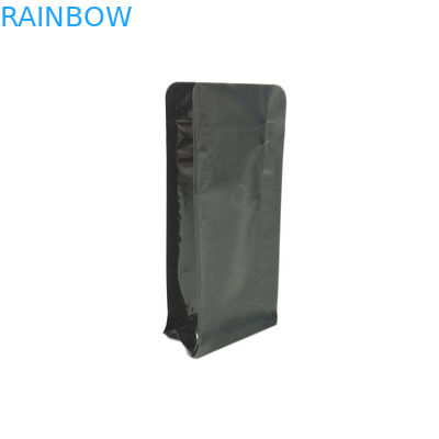 Doppelter Plastik-Unterseiten-Keil mit Reißverschluss sackt Biodegradeble Kunststoffgehäuse mit Ventil ein