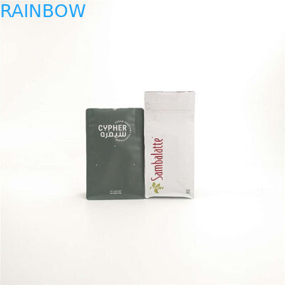 Doppelter Plastik-Unterseiten-Keil mit Reißverschluss sackt Biodegradeble Kunststoffgehäuse mit Ventil ein