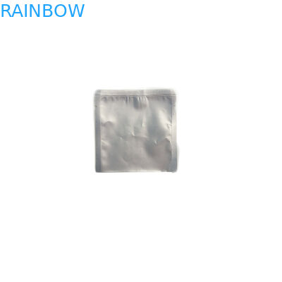 Heißsiegel-Gewohnheit Druckplastiktasche-Aluminiumfolie-Kissen-schwarzer Mattreißverschluß