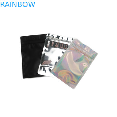 DICHTUNGS-Beutel-Lech der Geruch-Beweis-Nahrungsmittelgrad-Verpackentaschen-drei Seitenmit Reißverschluss