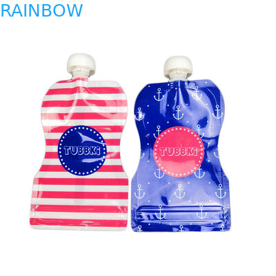 Wiederverwendbare Tüllen-Taschen, die das Getränk trinkt den flüssigen Plastikbeutel besonders angefertigt gedruckt verpacken