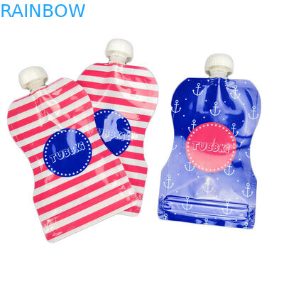 Nahrungsmittelmaterial-Tüllen-Beutel, der flüssigen Getränkewein-Milch-Kaffee-Speicher verpackt