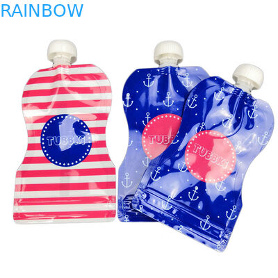 Nahrungsmittelmaterial-Tüllen-Beutel, der flüssigen Getränkewein-Milch-Kaffee-Speicher verpackt