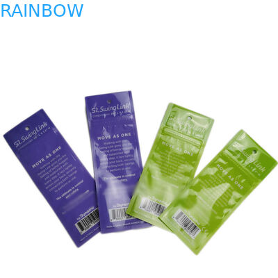 Heißsiegel, der die Plastikbeutel verpacken lamellierte materielle Endwimper-Verpackung mit Reißverschluss versiegelt