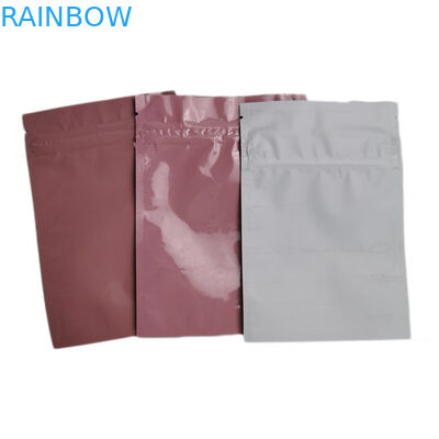 Plätzchen-Süßigkeits-Geschenk stehen oben den Beutel, der transparente Poly-Plastik-Tasche mit Reißverschluss verpackt