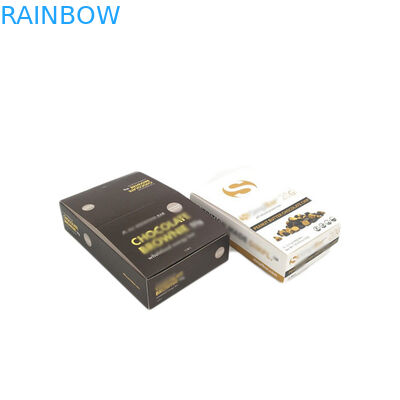 Recyclebarer Papierkasten, der bunte Drucknahrungsmittellagerung kundengebundenes Logo verpackt