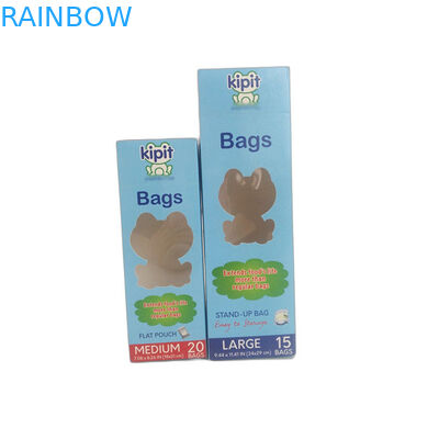 Recyclebare Rechteck-Pappverpackenkasten-bunter Druckfrische Nahrungsmittelspeicher