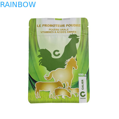 Gewohnheit Drucknahrung- für Haustierebeutel-lamelliertes Kunststoffgehäuse-Tasche für Nahrung für Haustiere