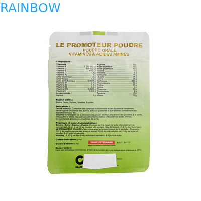 Gewohnheit Drucknahrung- für Haustierebeutel-lamelliertes Kunststoffgehäuse-Tasche für Nahrung für Haustiere