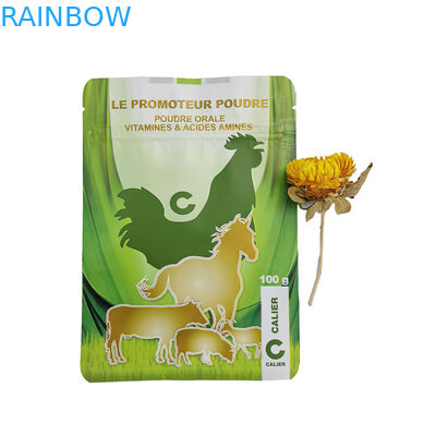 Gewohnheit Drucknahrung- für Haustierebeutel-lamelliertes Kunststoffgehäuse-Tasche für Nahrung für Haustiere