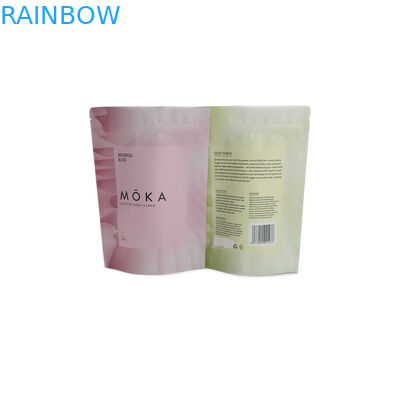 Nahrungsmittelgrad-Folien-Beutel, der Plastiktasche-den kundenspezifischen Logo-Reißverschluss feuchtigkeitsfest verpackt