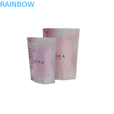 Kaffee-Tee-Verpacken- der LebensmittelAluminiumfolie-Taschen stehen oben Beutel-kundenspezifischen Druckreißverschluß