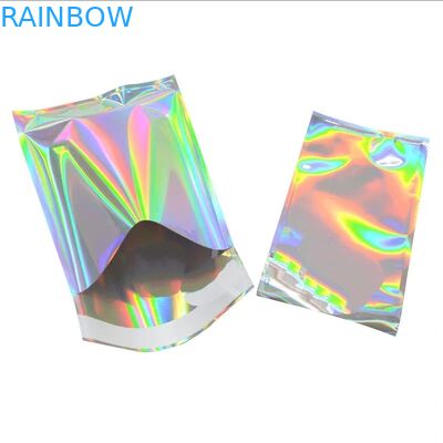 Drei Seitendichtungs-Snack-Food-Verpackentaschen-Laminierungs-Plastik mit Reißverschluss