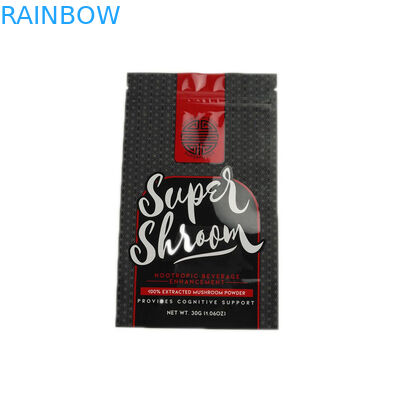 Glattes Ende, das Aluminiumfolie bauscht stehen oben sich