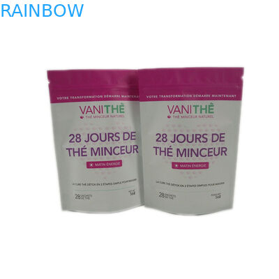 Kundengebundene Imbiss-Tasche, die mit Reißverschluss verpackt