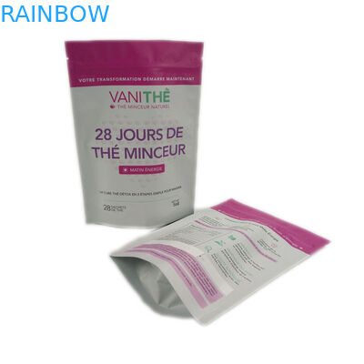 Kundengebundene Imbiss-Tasche, die mit Reißverschluss verpackt