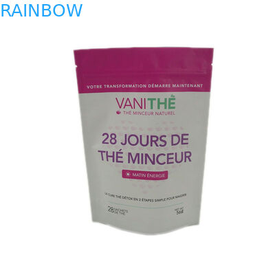 Feuchtigkeitsfestes Snack-Food-Verpackentaschen mit Reißverschluss