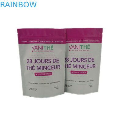 Feuchtigkeitsfestes Snack-Food-Verpackentaschen mit Reißverschluss