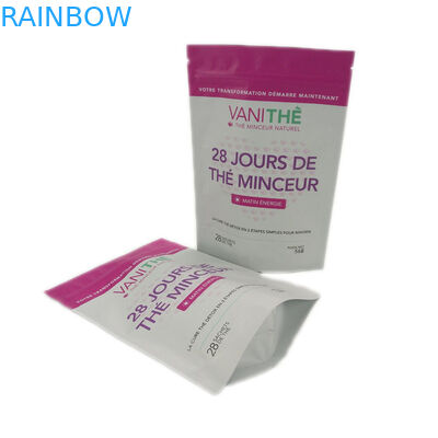 Lamellenförmig angeordneter materieller kundenspezifischer Imbiss-Verpackenfolien-Tasche