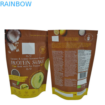 Aluminiumfolie-Reißverschluss-Beutel für das Pulver-Verpacken