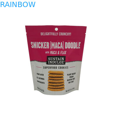 Feuchtigkeitsfeste lamellierte 90 Mikrometer-Snack-Food-Verpackentaschen