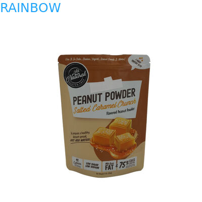 Der Plastik Nahrungsmittelgrad stehen oben das Reißverschluss-Folien-Beutel-Verpacken