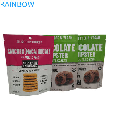 Das Pulver-Verpacken steht oben Aluminiumfolietaschen des Reißverschlusses