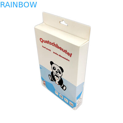 Faltbare Papppapierverpackenkasten des Aufhänger-Loch-350g