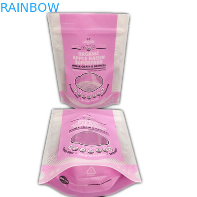 Vorderes Plastikreißverschluss-Verschluss MOPP-Plastikbeutel-Verpacken