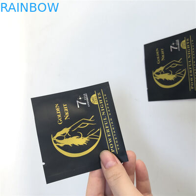 Plastik-gummiartige Kräuterfolie gezeichnetes Plastikbeutel-Verpacken