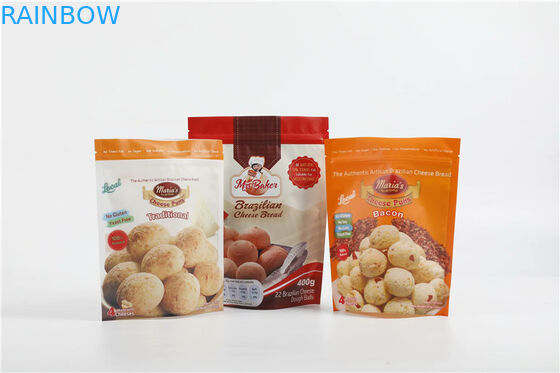 Obstbanane-Chips 120 Mircon stehen oben Reißverschluss-Beutel