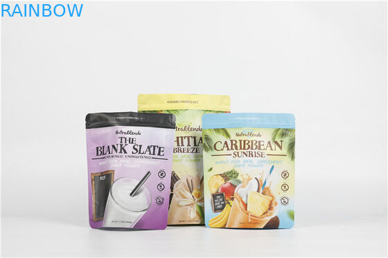 Obstbanane-Chips 120 Mircon stehen oben Reißverschluss-Beutel