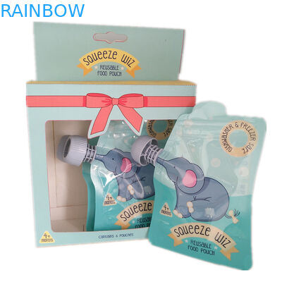 Gravüre, die wiederverwendbaren Verpacken- der Lebensmittelflüssigen Pressungs-Beutel druckt