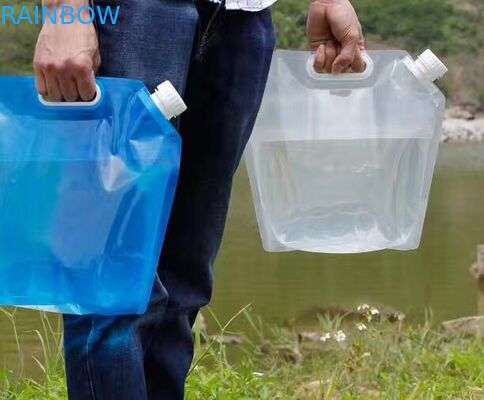 Wasserundurchlässige transparente flüssige Tasche der Flaschen-500ml