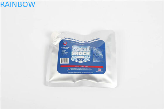 Nahrungsmittelgrad BPA geben Aluminiumfolie-Tüllen-Beutel 5oz 8oz frei