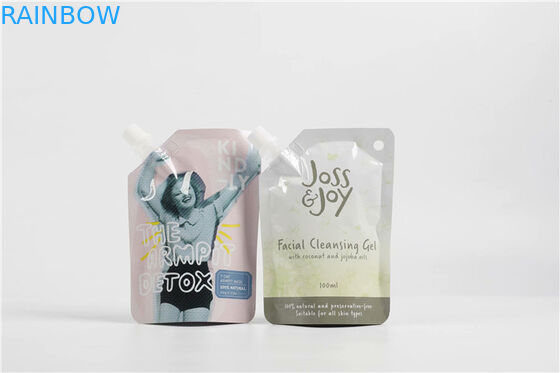 Nahrungsmittelgrad BPA geben Aluminiumfolie-Tüllen-Beutel 5oz 8oz frei