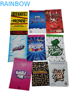 Beispielstehen freie kundengebundene Kinderbeweis-Kissen medizinisches leckeres Doypack oben Beutel mit doppelten Reißverschlüssen