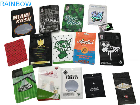 Beispielstehen freie kundengebundene Kinderbeweis-Kissen medizinisches leckeres Doypack oben Beutel mit doppelten Reißverschlüssen