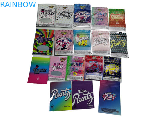 Beispielstehen freie kundengebundene Kinderbeweis-Kissen medizinisches leckeres Doypack oben Beutel mit doppelten Reißverschlüssen