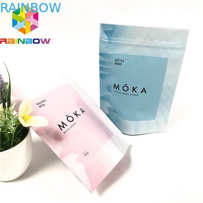 Gewohnheit druckte stehen oben die Verpackenchips des Beutels, die Aluminiumfolie-Körperpeelingstasche der Taschen verpacken