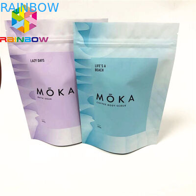 Gewohnheit druckte stehen oben die Verpackenchips des Beutels, die Aluminiumfolie-Körperpeelingstasche der Taschen verpacken