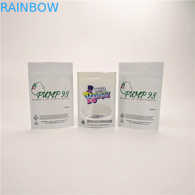 Probieren Sie frei kundengebundenen Dschungelplätzchen-Medizinbeutel runtz Taschen des Kinderbeweises CBD mit Fenster