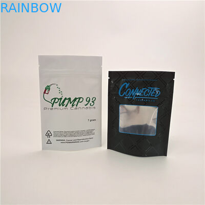 Probieren Sie frei kundengebundenen Dschungelplätzchen-Medizinbeutel runtz Taschen des Kinderbeweises CBD mit Fenster