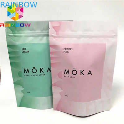 Biologisch abbaubarer Geruch-Beweis-schwarze Kunststoffgehäuse-Matttaschen der hohen Qualität mit Reißverschluss