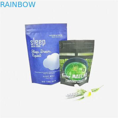 Kundenspezifisches Badesalz der Aluminiumfolie 12oz/Körperpeelingscreme, die doypack Kaffeetaschen mit Reißverschluss verpackt