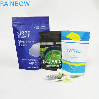 Kundenspezifisches Badesalz der Aluminiumfolie 12oz/Körperpeelingscreme, die doypack Kaffeetaschen mit Reißverschluss verpackt