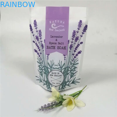 Kundenspezifisches Badesalz der Aluminiumfolie 12oz/Körperpeelingscreme, die doypack Kaffeetaschen mit Reißverschluss verpackt