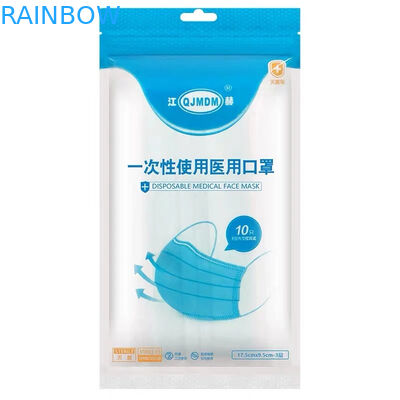 Logomaskentasche des Großverkaufs der Fabrik wiederversiegelbare Plastikverpackentasche des beutels N95/KF94 der kundenspezifischen Druckfür Maske